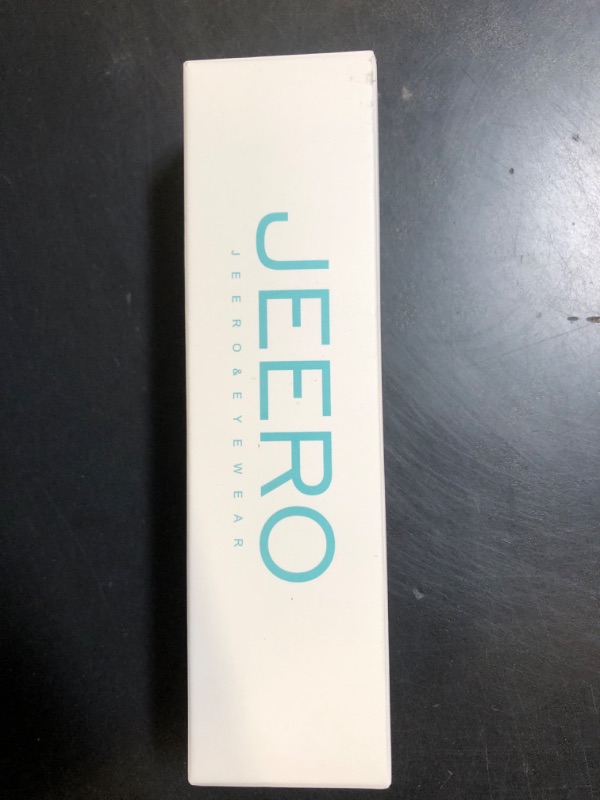 Photo 1 of JEERO Blue Light Blocking Glasses - Lightweight Frame Computer Glasses, Anti Eyestrain & UV Glare, Non-Prescription