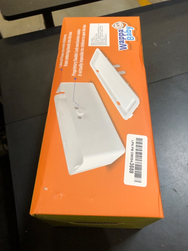 Photo 1 of Power Strip Cover Box - Effectively Baby Proofs Power Strip with Patented Dual Lock. Convenient Side Openings for Cords & Cables. Protects Small Hands & Fingers
