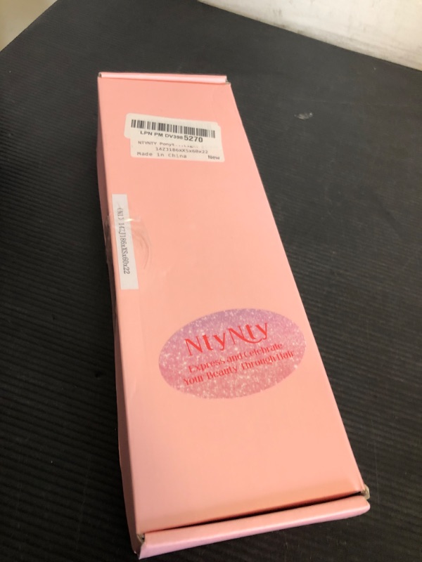 Photo 1 of 1pc NTYNTY Ponytail Extension, 14" Claw Clip in Ponytail  