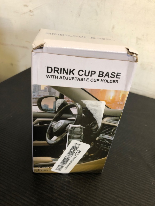 Photo 1 of Car Cup Holder Expander Adapter (Adjustable) This Hill All Purpose Cup Holder Expander for Car with Rubber Fits Less Than 5.51" Large Bottles & Mugs & Foods & Drinks