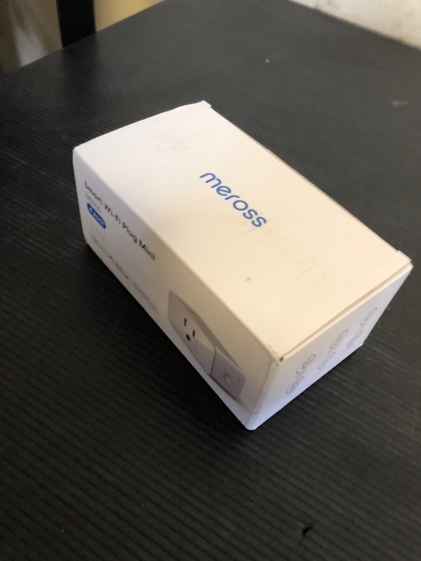 Photo 1 of meross Smart Plug Mini, 15A & Reliable Wi-Fi, Support Apple HomeKit, Siri, Alexa, Echo, Google Assistant and Nest Hub, App Control, Timer, No Hub Needed, 2.4G WiFi Only, 4 Pack