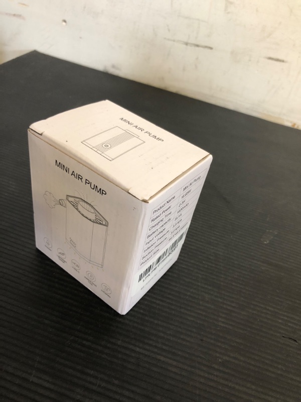 Photo 1 of Portable Air Pump, 1600mh Battery Capacity with USB Cable, Rechargeable, for Inflating Pool Floats, Toys, Outdoor Air Beds, Vacuum Storage Bags, and Also Supports Deflation.