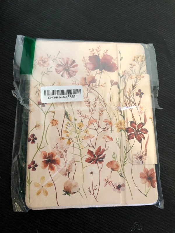 Photo 1 of Miss Adola for iPad 9th/8th/7th Generation 10.2 Inch Case with Pen Holder for Boys Girls Women Men Cute Cartoon Anime Cool Funny Protector Stand Tablet Cover for Apple i Pad 7/8/9, Grow Flower