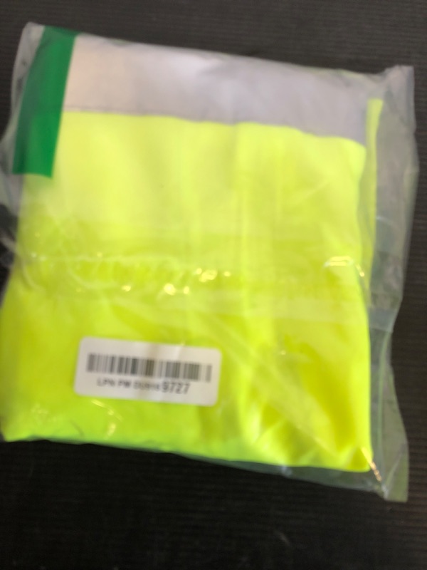 Photo 1 of JKSafety 10 Pockets Class 2 High Visibility Zipper Front Safety Vest Yellow with High Reflective Strips Meets ANSI/ISEA Standards (88-Yellow, X-Large)