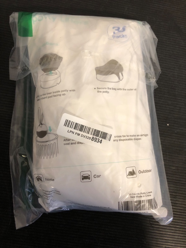 Photo 1 of [30 Counts] Disposable Potty Liners Compatible with OXO Tot 2-in-1 Go Potty, Potty Refill Bags for Toddler Travel, Universal Potty Bags Fit Most Potty Chairs