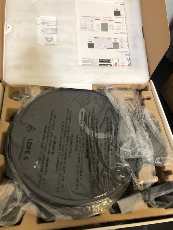 Photo 1 of Robot Vacuum and Mop Combo, 2 in 1 Mopping Robot Vacuum Cleaner with Schedule, Wi-Fi/App/Remote, 2000Pa Max Suction, Self-Charging Robotic Vacuum, Slim, Ideal for Hard Floor, Pet Hair, Low-Pile Carpet