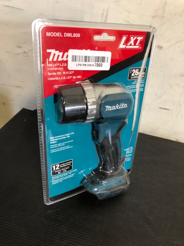 Photo 1 of Makita DML808 18V LXT Lithium-Ion Cordless Adjustable Beam L.E.D. Flashlight, Flashlight Only