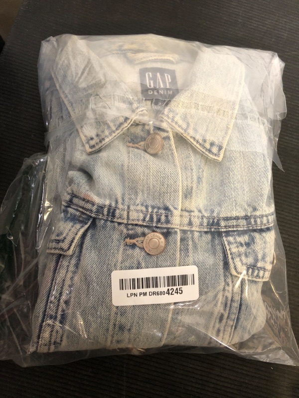 Photo 1 of Size M--Levi's Womens Original Trucker (Also Available In Plus) Denim Jacket, Jeanie, X-Large US