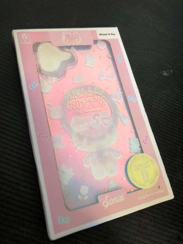 Photo 1 of Sonix x Sanrio Case for iPhone 16 Plus | Compatible with MagSafe | 10ft Drop Tested | Hello Kitty 50th Anniversary