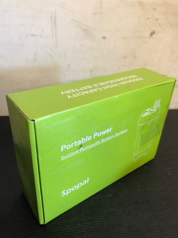 Photo 1 of Spopal Portable Shower for Camping, [Long-Lasting] 6000mAh Rechargeable Camping Shower with Intelligent LED Display, 4 Spray Modes, IPX7 Waterproof Outdoor Camp Pump for Hiking, Travel, Car, Pet