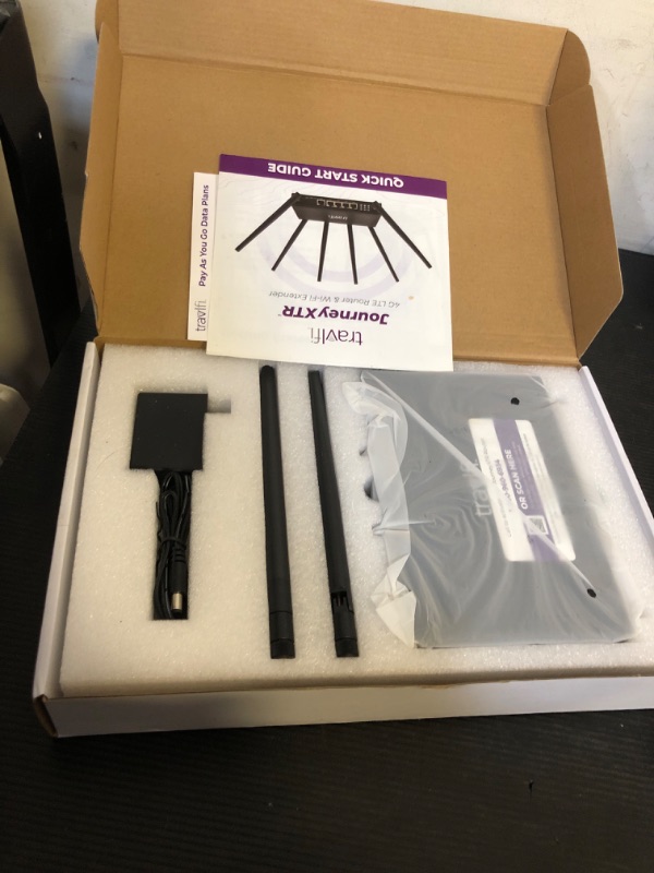Photo 1 of TravlFi JourneyXTR LTE RV WiFi Router | RV Internet with Multiple Networks, Pay As You Go and No Contracts | Internet for Motorhomes and Camper Trailers