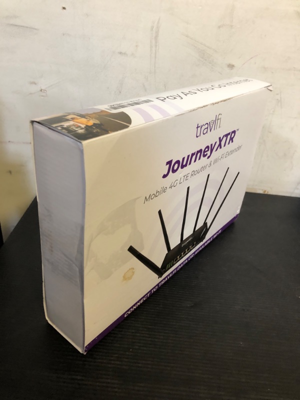 Photo 1 of TravlFi JourneyXTR LTE RV WiFi Router | RV Internet with Multiple Networks, Pay As You Go and No Contracts | Internet for Motorhomes and Camper Trailers