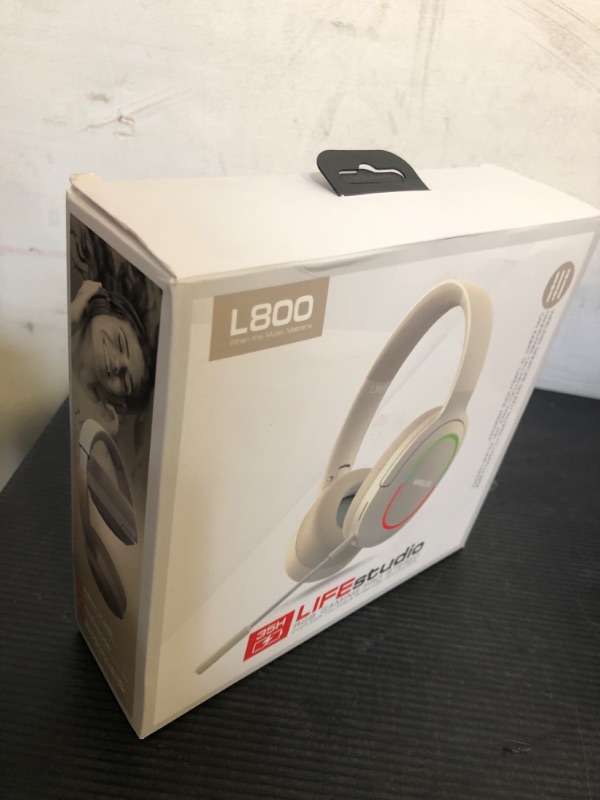 Photo 1 of GEYFLAY Bluetooth Headphones Over Ear Wireless,35H Playtime time and Wireless Headset with Microphone, HiFi Stereo Foldable Lightweight Headset, Deep Bass for Home Office Cellphone PC,Ivory White