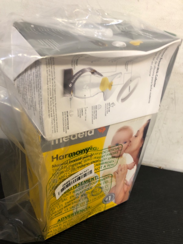 Photo 1 of Medela Manual Breast Pump Set - Perfect Pair Bundle, Includes Harmony Manual Breast Pump & Silicone Breastmilk Collector