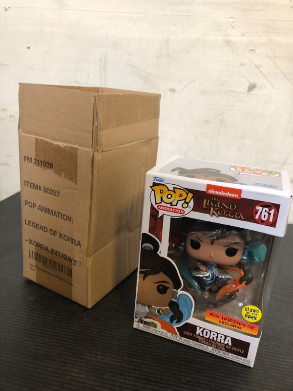 Photo 1 of Funko POP! Animation Legend of Korra - Korra (Glow in The Dark & Metallic), Exclusive