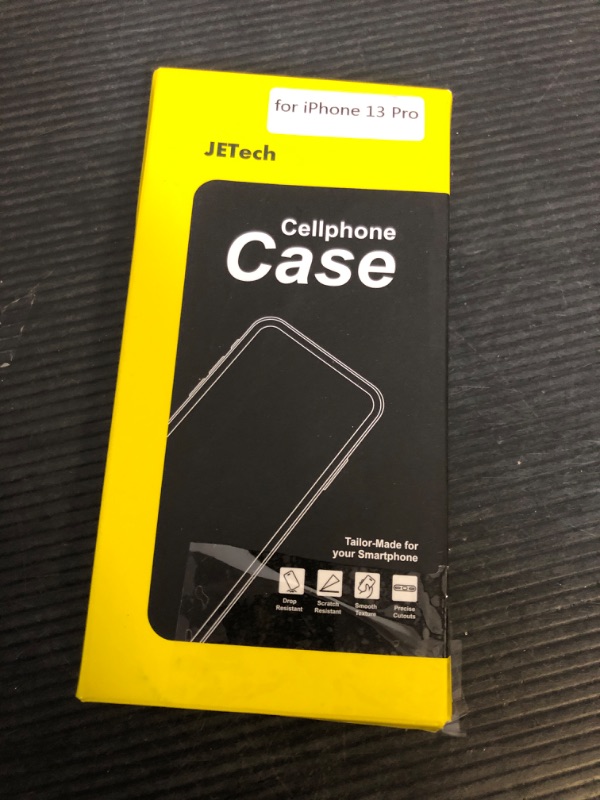 Photo 1 of JETech Case for iPhone 13 Pro 6.1-Inch, Shockproof Phone Bumper Cover, Solid Color Matte TPU Frame, Anti-Scratch Clear Back (Alpine Green)