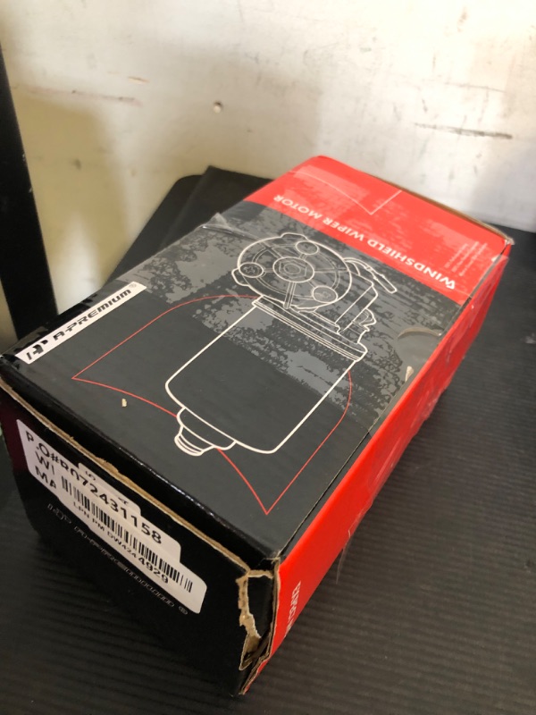 Photo 1 of A-Premium Front Windshield Wiper Motor Compatible with Ford, Mazda & Mercury Vehicles - Mustang, Cougar, E-150/250/350 Econoline, Escort, Ranger, Thunderbird, Explorer B3000/4000 Cougar & More
