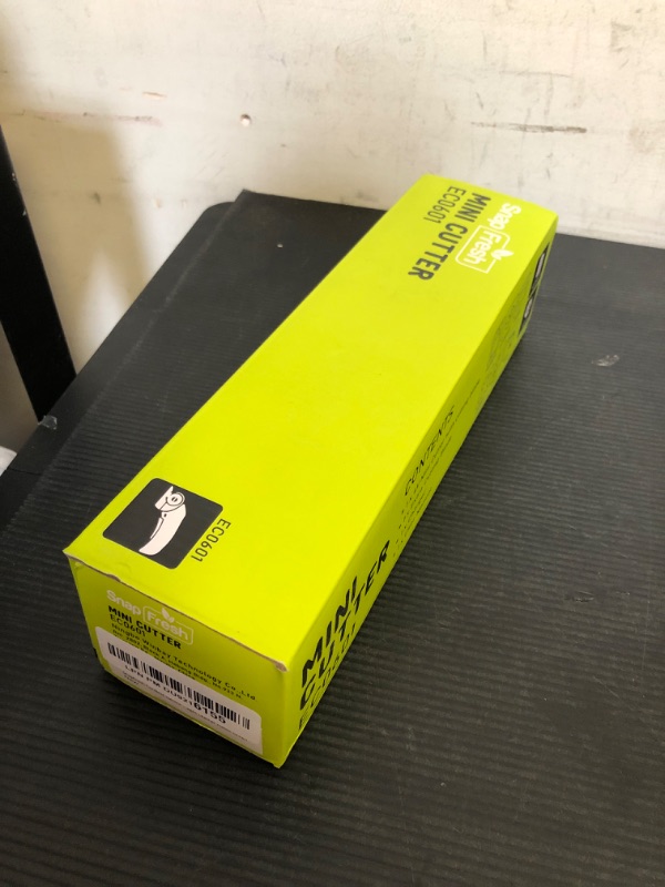 Photo 1 of SnapFresh Cordless Electric Scissors, 4V Electric Mini Box Cutter, Carpet & Cardboard Cutter Tool with a Replacement Blade/Charger, Rotary Cutter for Cardboard Packages Leather Plastic ?Green?