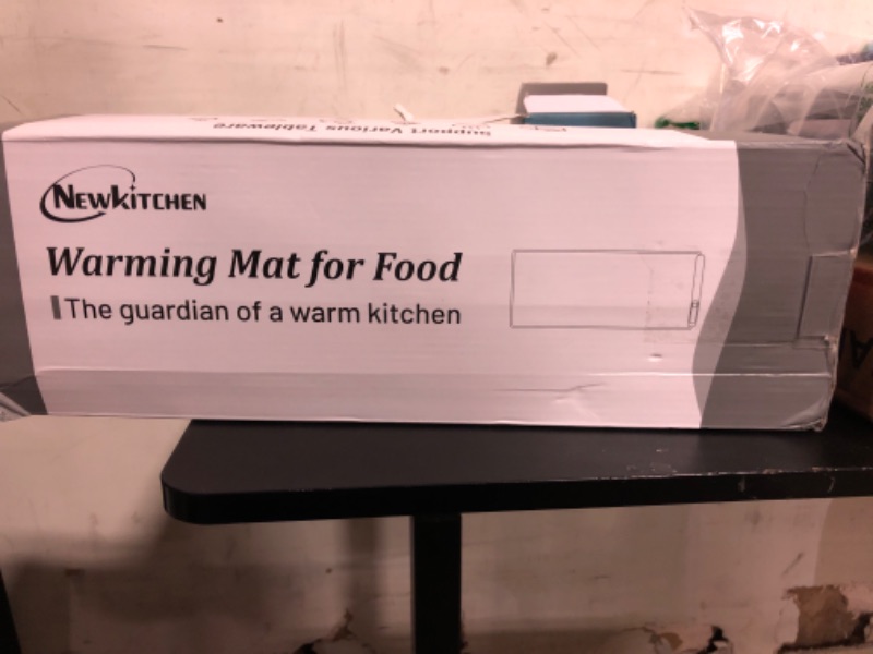 Photo 1 of NEWKITCHEN Warming Mat for Food, (XXL 36"x16") Food Warming Mat for Parties Buffet Upgrade Graphene Fast Full Surface Heating -Versatile Food Warmer for Gatherings, Parties, Everyday Use