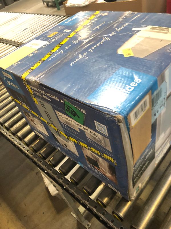 Photo 1 of Midea 12,000 BTU U Shaped Smart Inverter Window Air Conditioner, Cools up to 550 Sq. Ft.,Ultra Quiet with Open Window Flexibility, Works with Alexa/Google Assistant, 35% Energy Savings, Remote Control