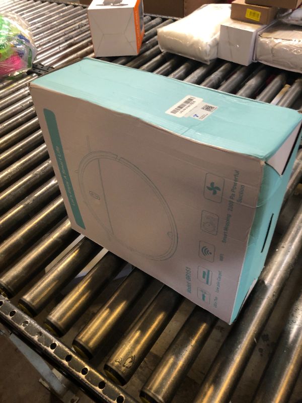 Photo 1 of MAMNV Robot Vacuum and Mop Combo, WiFi/App, Robotic Vacuum Cleaner with Schedule, 2 in 1 Mopping Robot Vacuum with Watertank and Dustbin, Self-Charging, Slim, Ideal for Hard Floor, Pet Hair, Carpet