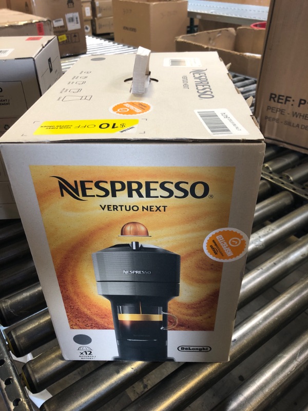 Photo 1 of Nespresso Vertuo Next Coffee and Espresso Maker, Machine Only, 1260 watts, Dark Gray