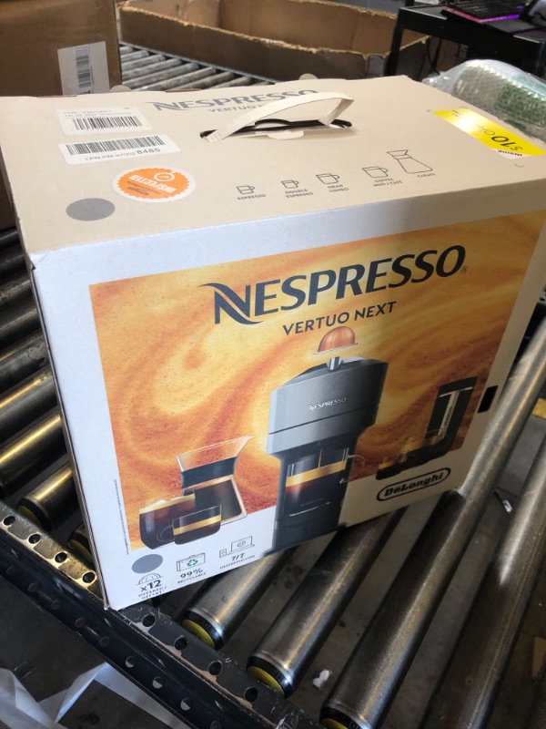 Photo 1 of Nespresso Vertuo Next Coffee and Espresso Maker, Machine Only, 1260 watts, Dark Gray