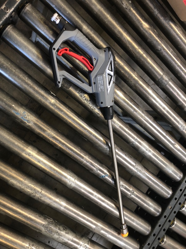 Photo 1 of Pressure Washer Short Gun, Commercial 5000 PSI 12 GPM 5 Spray Nozzle Tips, 3/8" Quick Connect Plug and M22-14/15mm Fittings, Power Washer Gun Compatible with Foam Cannon