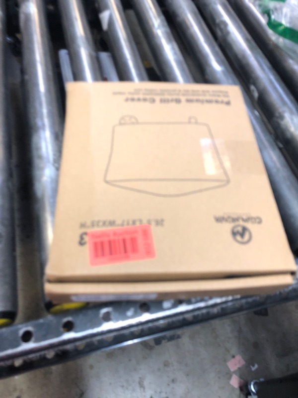 Photo 1 of Comnova Grill Cover for Weber Q Series Grill on Cart - 7113 BBQ Cover for Weber Q2000/Q200/Q1000/Q100 with Portable Stand, Heavy Duty & Waterproof BBQ Cover for Weber Q2200, 2400, 1200, 1400 and More
