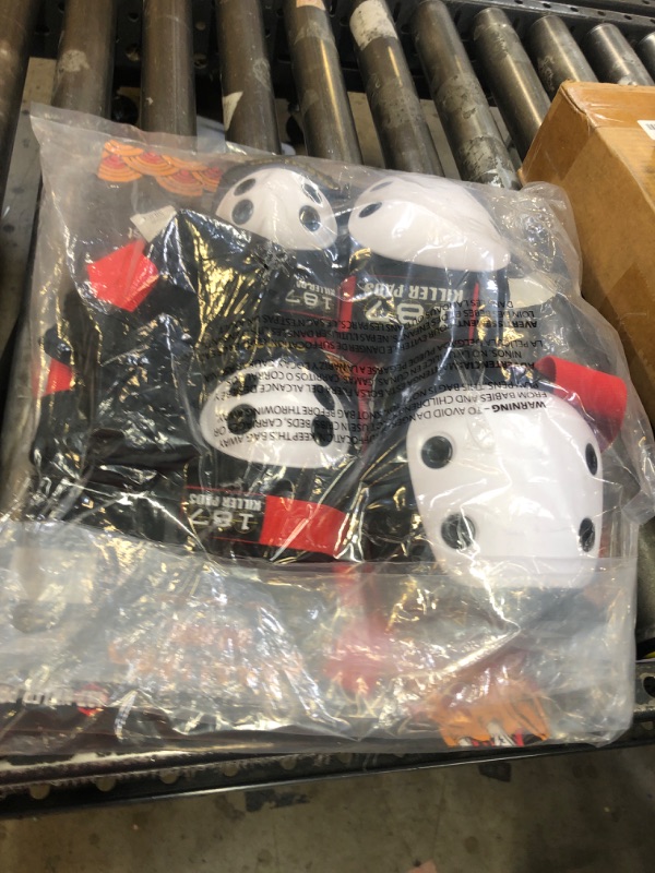Photo 1 of 187 Killer Pads Six Pack Pad Set, Elbow Pads, Knee Pads, and Wrist Guards - Ideal for Skateboarding, Roller Skating, and Inline Skating