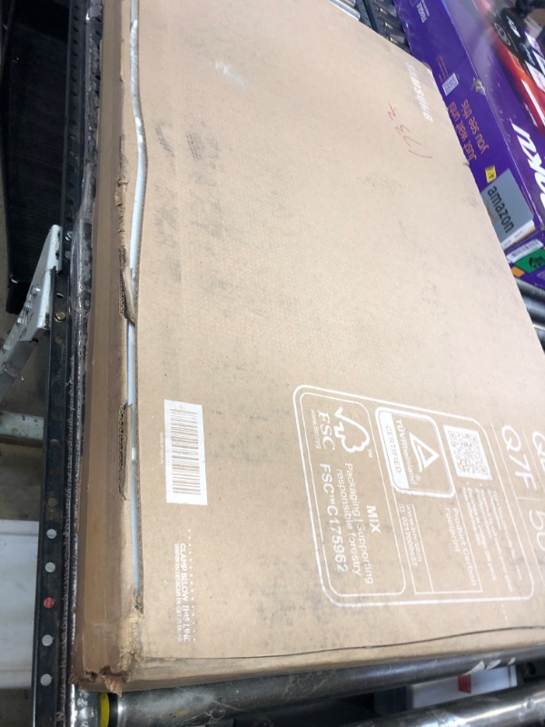 Photo 1 of SAMSUNG 50-Inch Class QLED Q7F Series Samsung Vision AI Smart TV (2025 Model, 50Q7F) Quantum HDR, Object Tracking Sound Lite, Q4 AI Gen1 Processor, 4K upscaling, Gaming Hub, Alexa Built-in