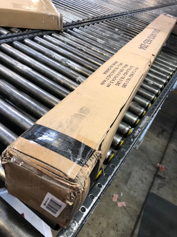 Photo 1 of JEAREY 8x10 ft Rectangular LED Lighted Patio Umbrellas Outdoor Solar Table Market Umbrella w/Crank, 8 Sturdy Ribs, UV Protection Waterproof Sunproof(Navy Blue)