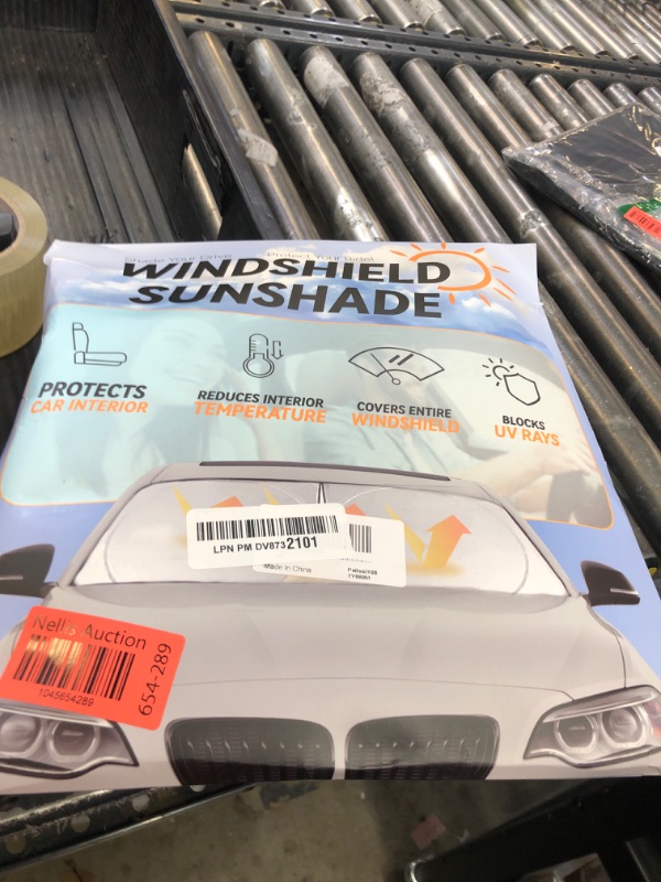 Photo 1 of Sunshade for Hyundai Palisade 2020 2021 2022 2023 2024 2025 Car Sun Shade Windshield Accessories Foldable Front Window Sun Visor 210T Reflective Fabric Protector Block Rays Heat Interior Protection