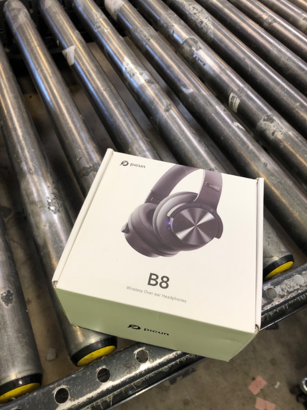 Photo 1 of Picun B8 Bluetooth Headphones, 120H Playtime Headphone Wireless Bluetooth with 3 EQ Modes, Low Latency, Hands-Free Calls, Over Ear Headphones for Travel Home Office Cellphone PC Black
