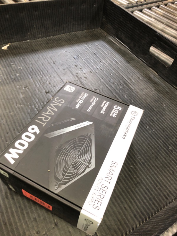 Photo 1 of Thermaltake SMART 600W ATX 12V V2.3/EPS 12V 80 Plus Certified Active PFC Power Supply PS-SPD-0600NPCWUS-W