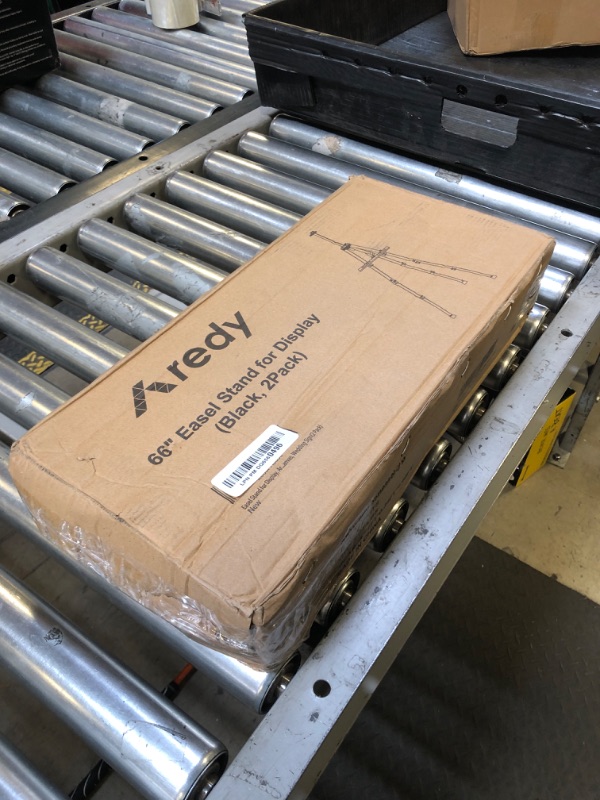 Photo 1 of Easels for Painting Canvas, Aredy 66" Art Easel for Drawing, Portable Painting Easel Stand, Metal Table Top Easel (2 Pack)