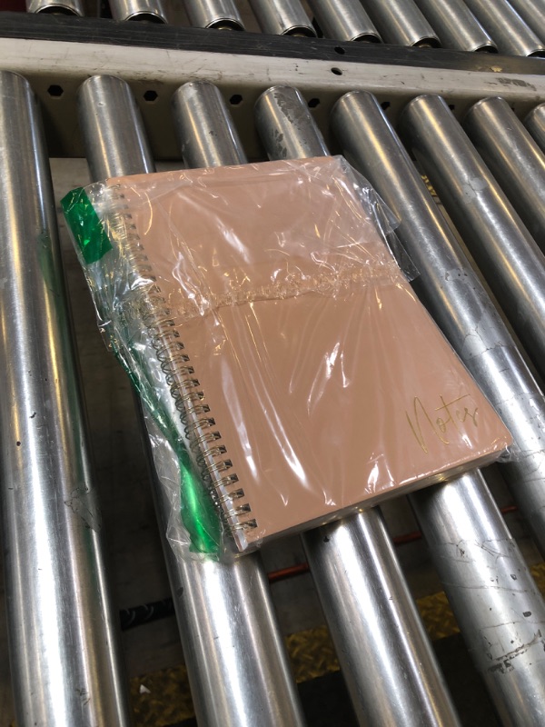 Photo 1 of Beautiful Meeting Notebook For Work Organization - Easily Take Notes And Keep Agendas on Track - The Perfect Office Planner Supplies for Women & Men to Professionally Manage Business Projects - Pink