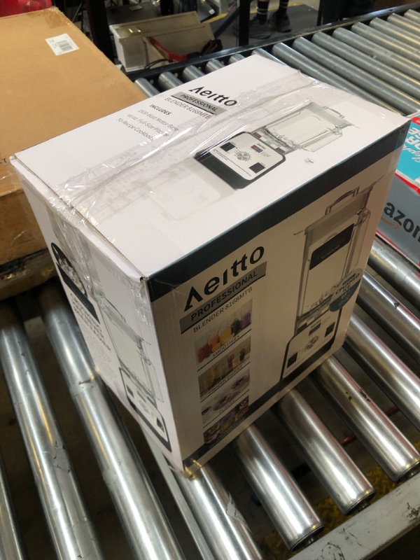 Photo 1 of Aeitto Blender, Blenders for Kitchen with 1500-Watt Motor, 68 Oz Large Capacity, Countertop Professional Blenders for Ice Crush, Frozen Drinks, Black