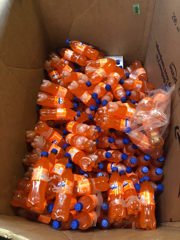 Photo 1 of Fanta Orange, 16.9 Fl Oz, Pack of 6 box lot full of 6 packs   12/25 date 