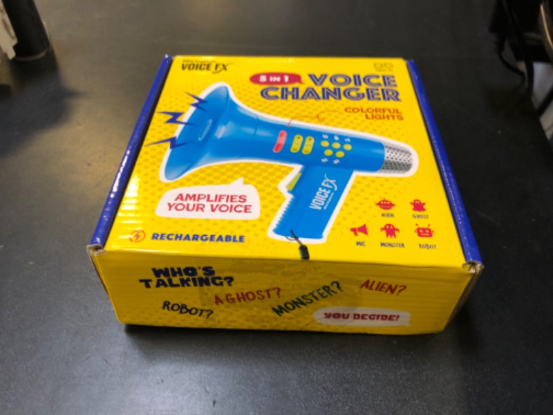 Photo 1 of Voice Changer for Kids - Gifts for Kids - Voice Changing Device for Boys & Girls Ages 3-8+ Olds - Birthday Gifts for 3, 4, 5, 7, 8 Year Old Boy - Cool Outdoor Toys Gift Ideas for Kid, Toddler