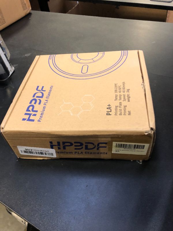 Photo 1 of HP3DF PLA Filament, PLA Plus(PLA+), 3D Printer Filament, PLA Filament 1.75mm Dimensional Accuracy +/- 0.02mm, 1KG Spool (2.2 lbs), Fit Most FDM Printer (Matte Red PLA)