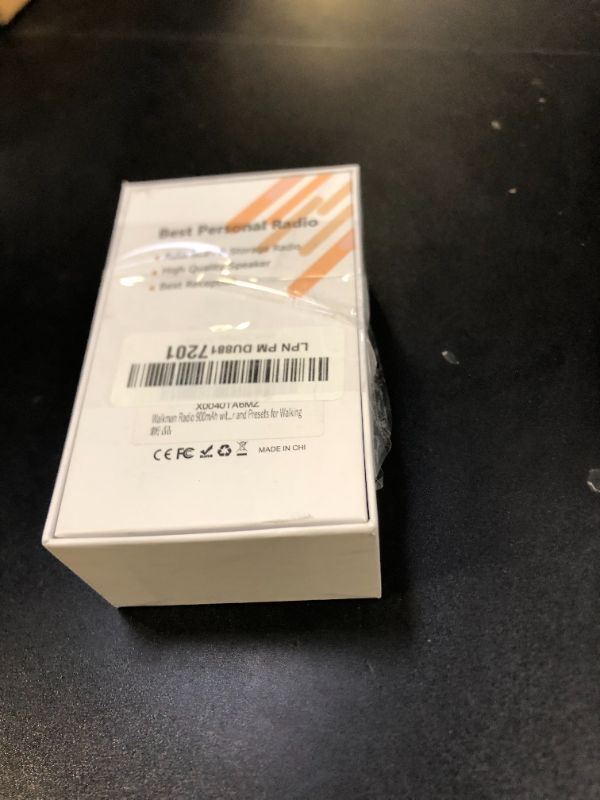 Photo 1 of Portable AM/FM/SW Radio With Best Reception - 900mAh Walkman With LCD Display, Digital Tuner and Presets - Pocket Radio With Rechargeable Battery and Headphones for Walking