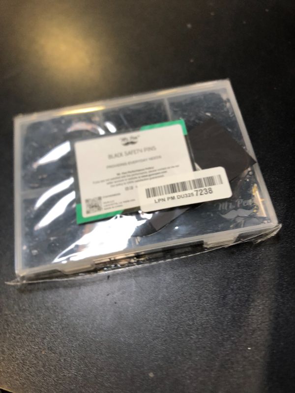 Photo 1 of Mr. Pen- 400 Pack Black Assorted Small Bulk Large Safety Pins for Clothes