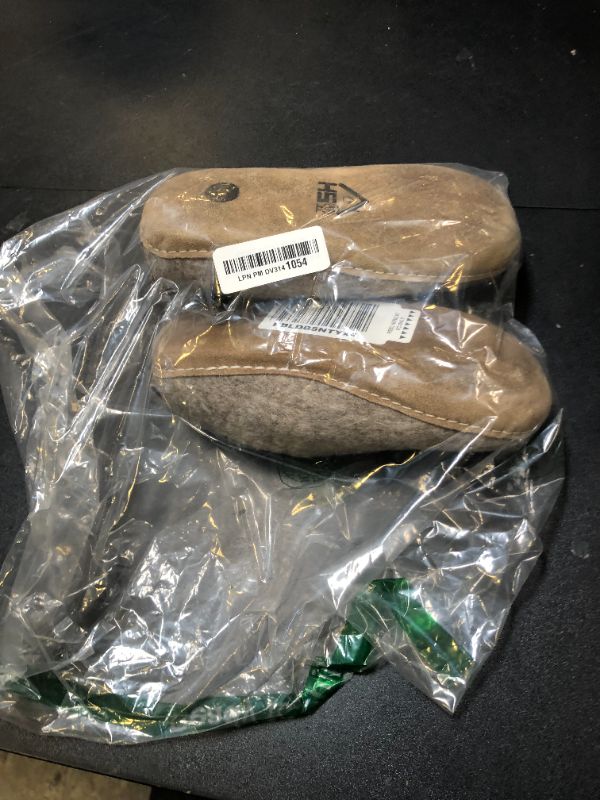 Photo 1 of Haussimple Wool Indoor Slippers - Natural Organic Wool, Genuine Leather Sole, Handmade in Nepal - Cozy, Warm, Soft, Unisex Non-Slip House Shoes for Men & Women - Perfect for Winter Comfort (Gray, US Footwear Size System, Adult, Women, Numeric, Medium, 7.5