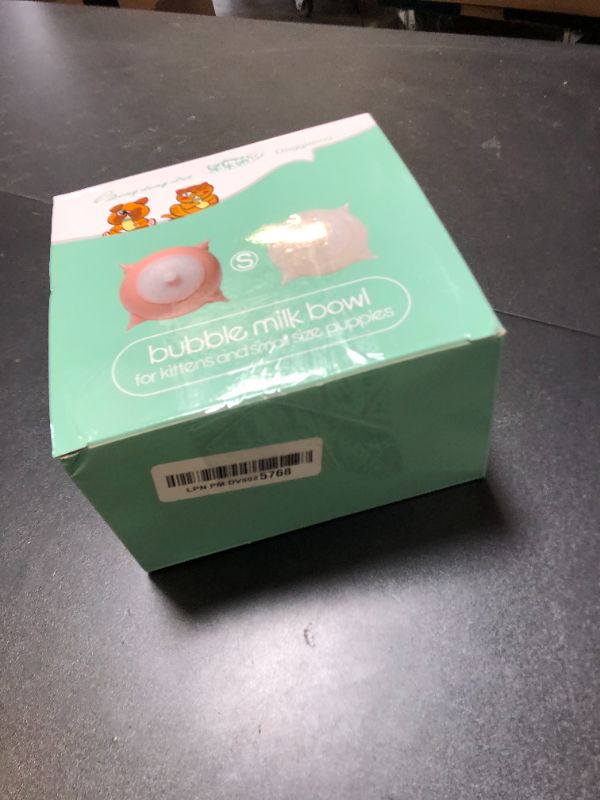 Photo 1 of Bubble milk bowl Doggiema Puppy Feeder Puppy Milk Feeder Puppy Nursing Station Puppy feeders for Multiple Puppies Puppy Milk replacer Dongdong pet S Size Bowl (Toy/Small Puppy)