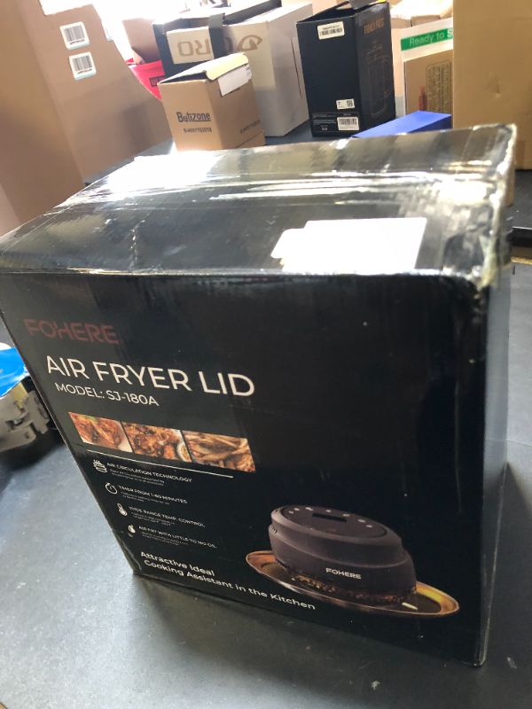 Photo 1 of Air Fryer Lid for Instant Pot 6Qt/8Qt, 7 in 1 With LED Touchscreen, Turn Your Pressure Cooker Into Air Fryer in Seconds, Accessories and Recipe Cookbook Included