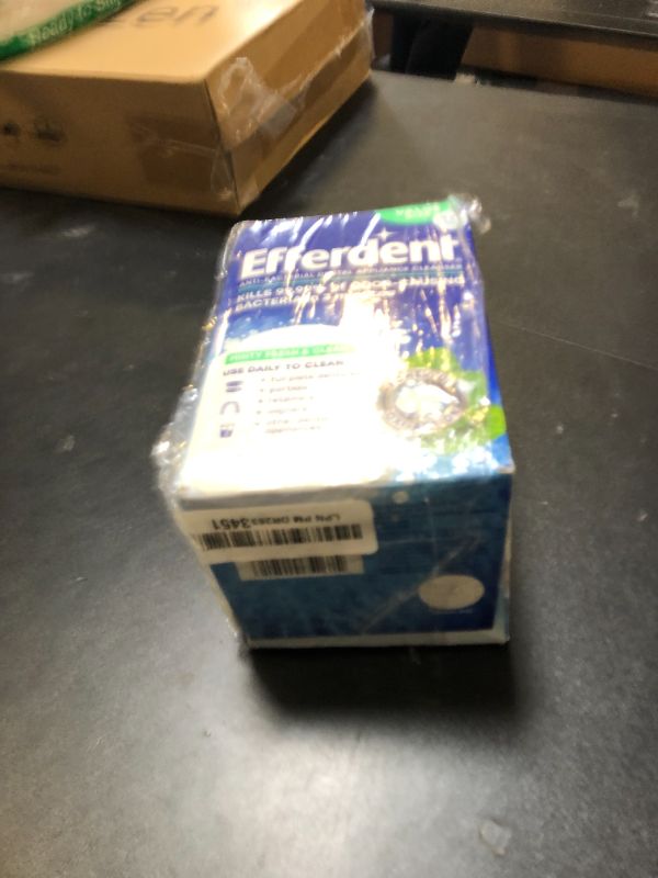 Photo 1 of Efferdent Plus Mint Anti-Bacterial Denture Cleanser Tablets 126 ea (Pack of 3)