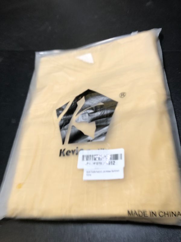 Photo 1 of Kevin Textile Pack of 2 Outdoor Waterproof Throw Pillow Covers Decorative Farmhouse Checkered Square Solid Cushion Cases for Patio Garden Porch Sofa Yellow 18x18 inch