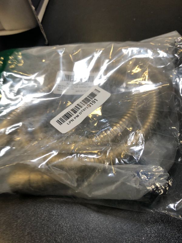 Photo 1 of TRIPHIL Kink-free Shower Hoses 71" Extra-long Extension for Hand held Showerhead Tube Replacement 360 Degree Swivel Anti-twist Brass Connector Flexible Metal Stainless Steel Brushed Gold 71-Inch