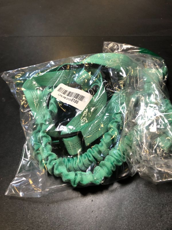 Photo 1 of Mile High Life Hands Free Waist Leash for Dog Running Training and Jogging, Adjustable Belt with Double Handle, Reflective Bungee for Medium Large Dogs (Teal, 7FT)